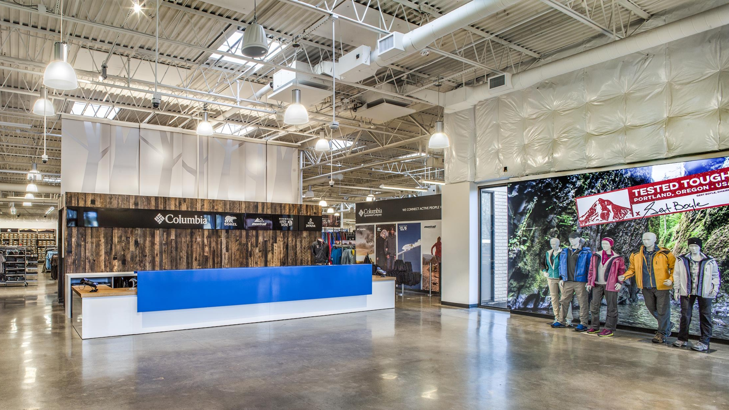 Columbia Sportswear Employee Store - GBD Architects
